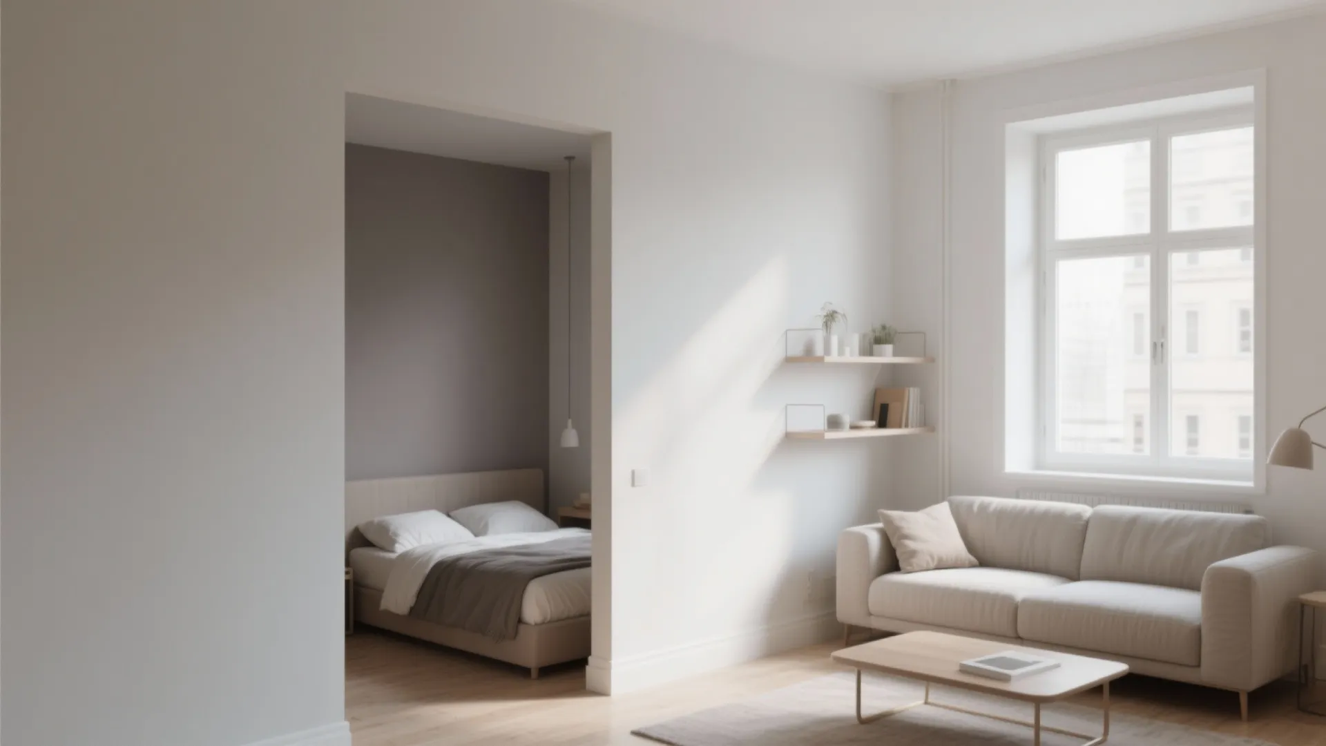 1. Paint Zones Instead of Whole Rooms