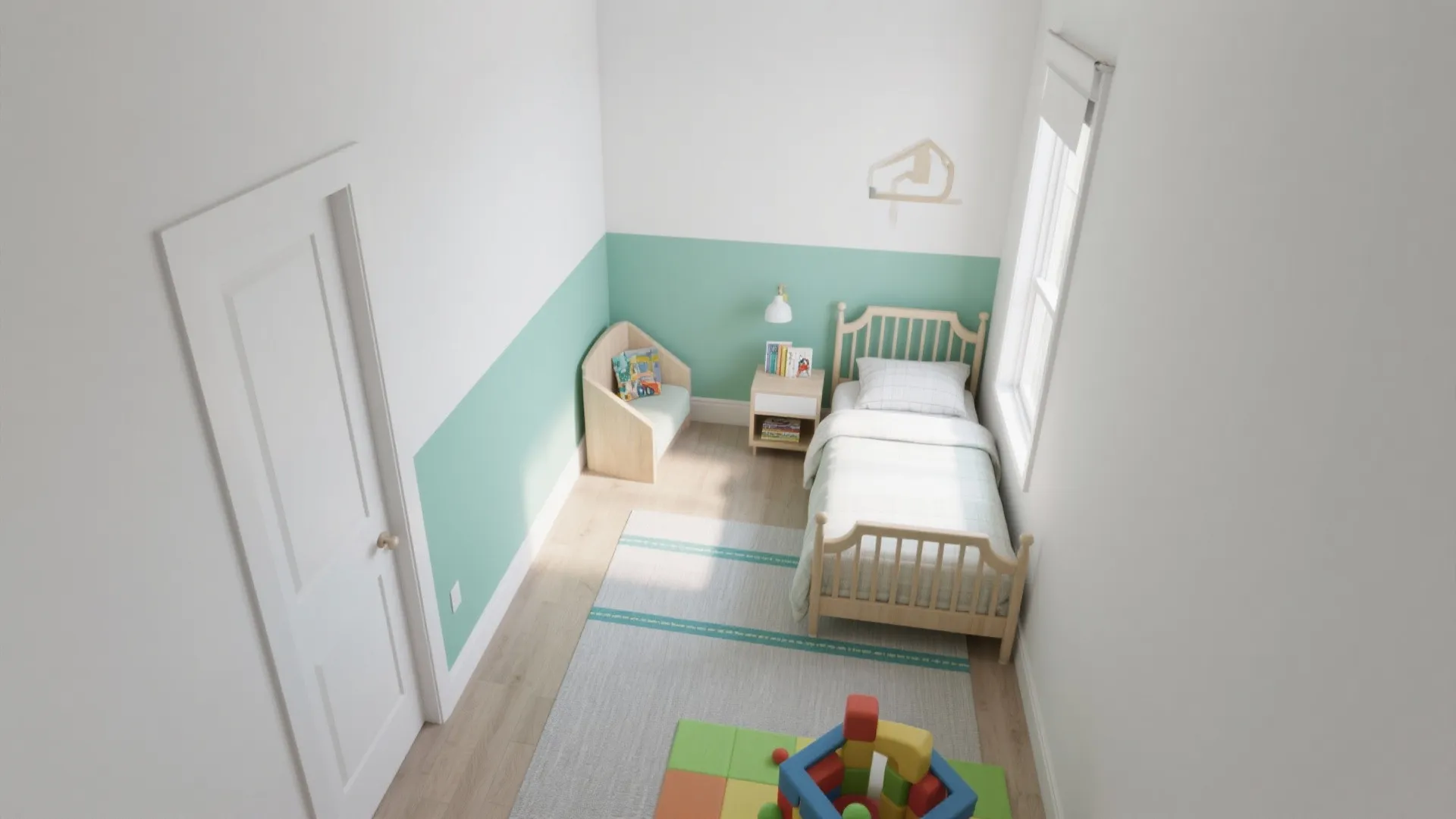 2) Paint tricks and color-zoning that grow with them