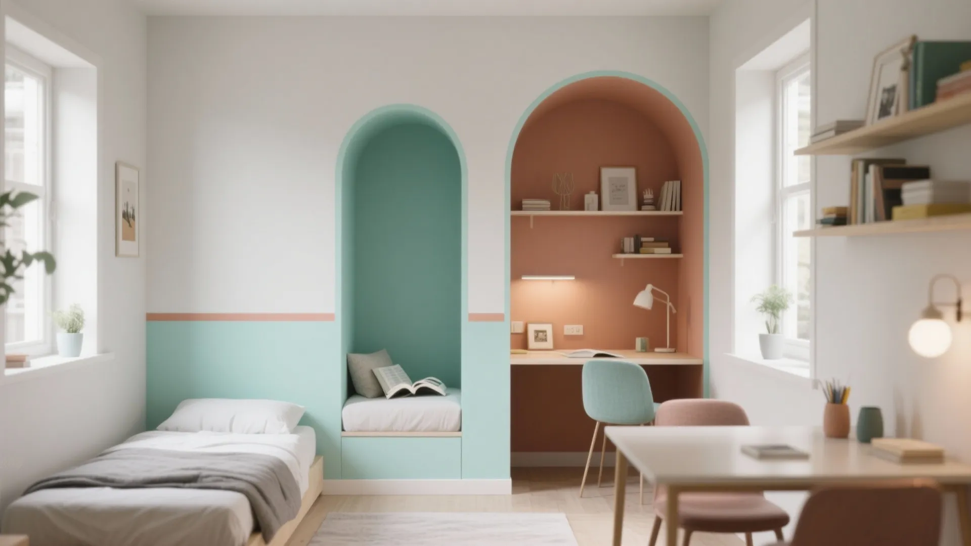 Smart Paint Zoning for Micro-Living (Washable & Low-VOC)