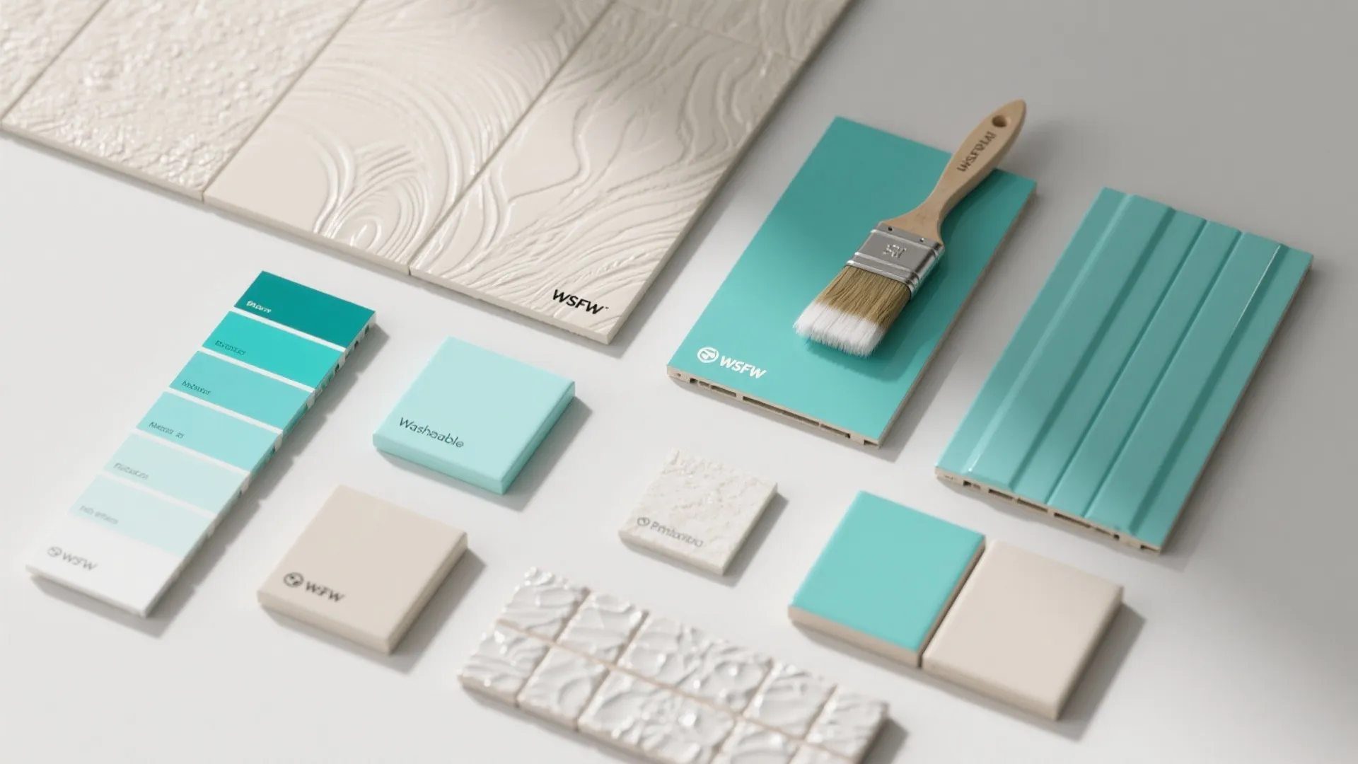 5. Paintable, washable wall panels for budget flexibility