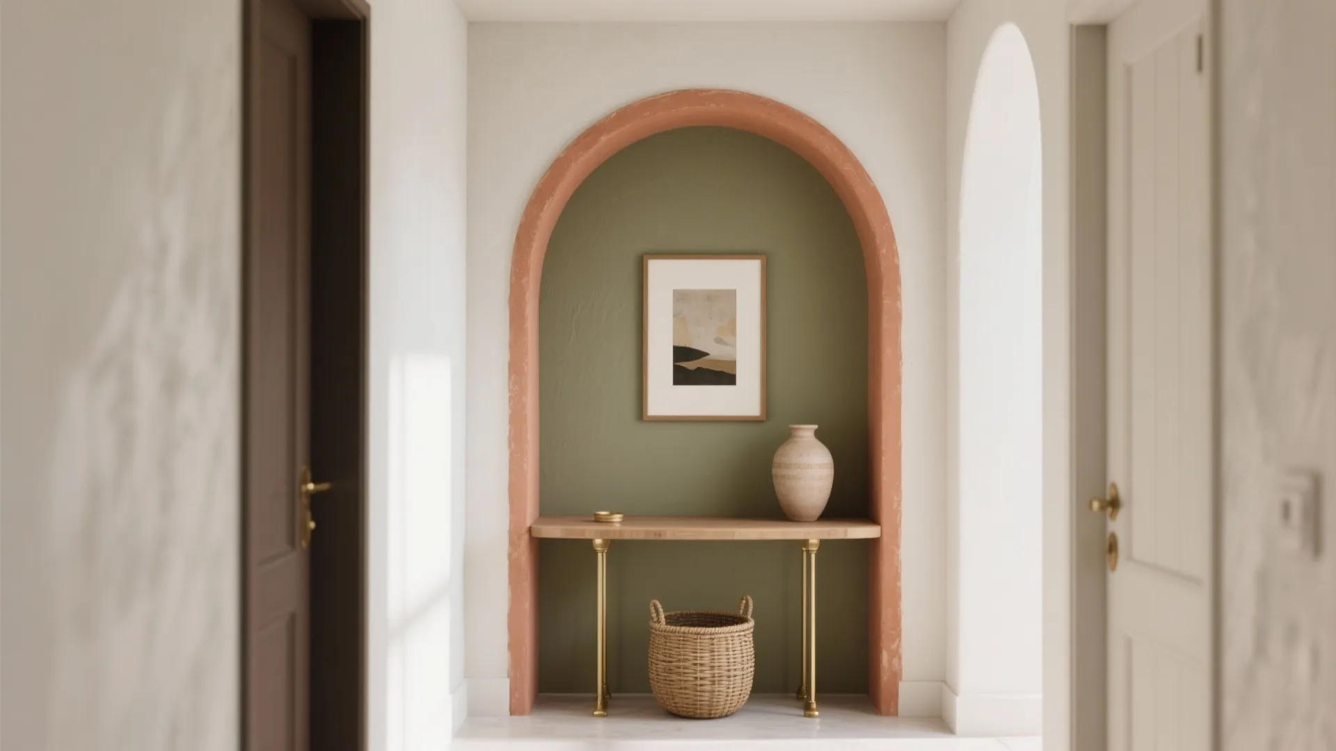 2) Paint an Illusion: Arches, Portals, and Faux Windows