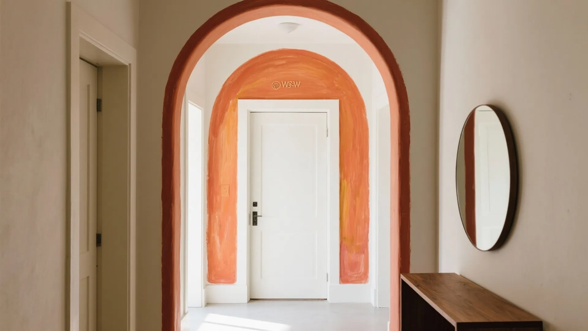 Hand-Painted Arches and Micro-Murals