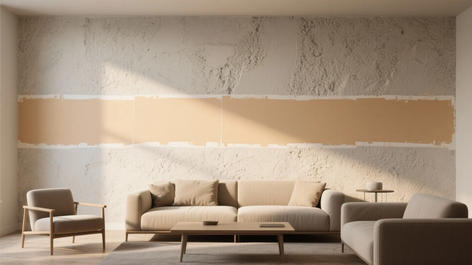 1. Embrace contrast with a smooth painted band