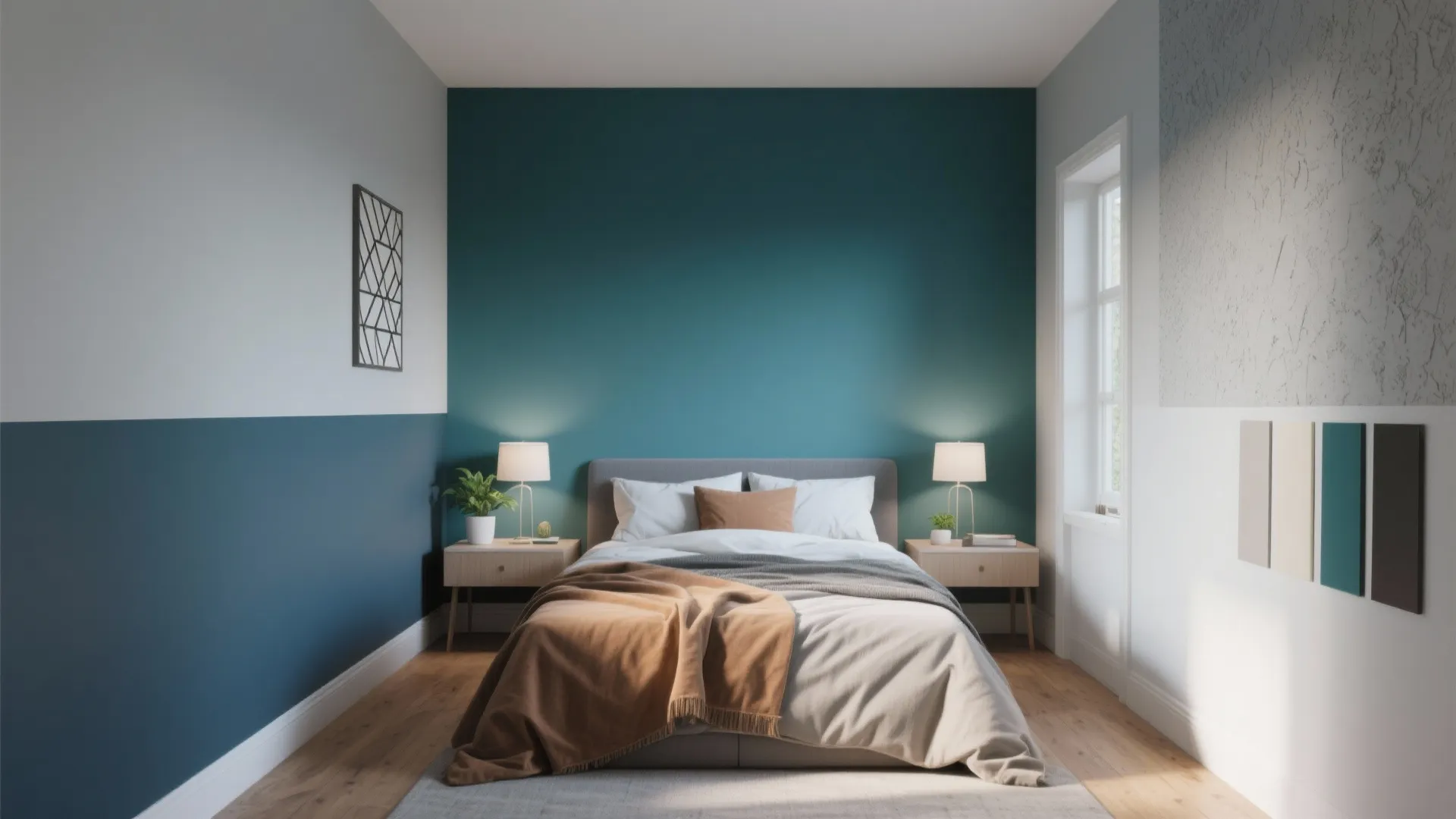 5 Bedroom Wall Painting Ideas for Small Spaces: Creative, practical wall painting ideas I’ve used to transform bedrooms — with tips on color, texture, and budget.