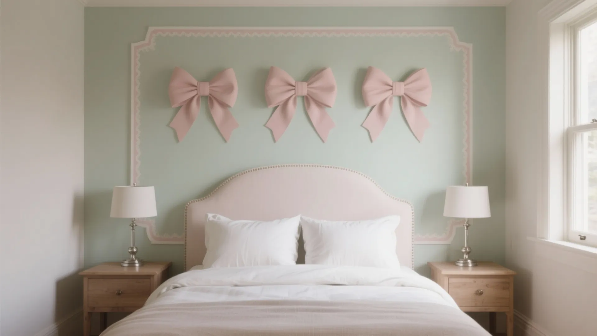 Idea 3: Painted Bows, Decals, and Trim