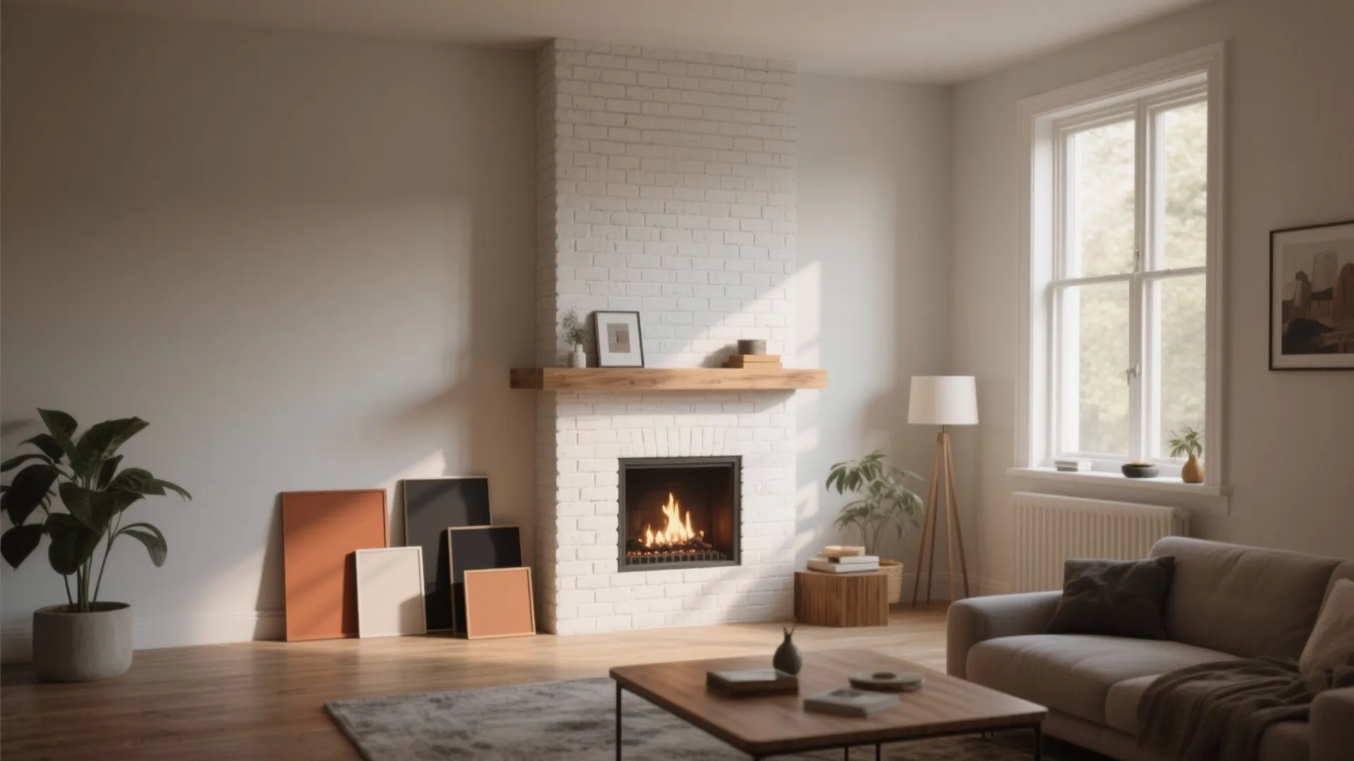 Painting Interior Brick Fireplace: 5 Ideas: Fun, practical and tested ways I’ve used to refresh a brick fireplace in small homes