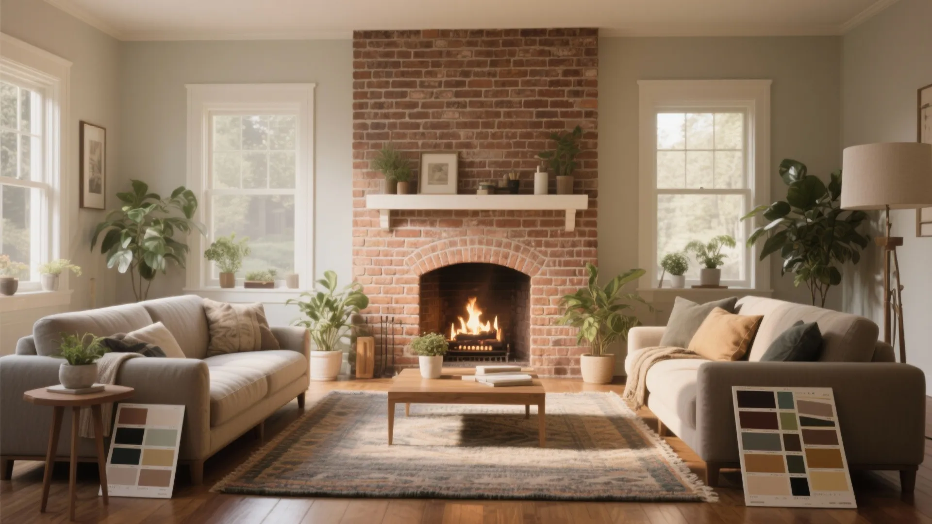 Interior Brick Painting: 5 Inspiring Ideas: Practical, budget-minded ways I use to transform interior brick and make small rooms sing