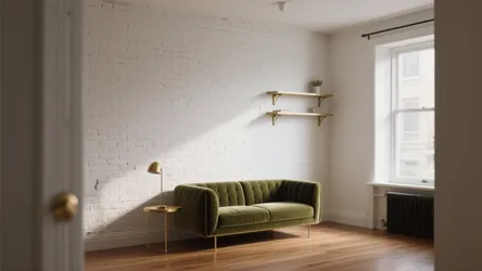 Painted Brick Wall Interior: 5 Ideas