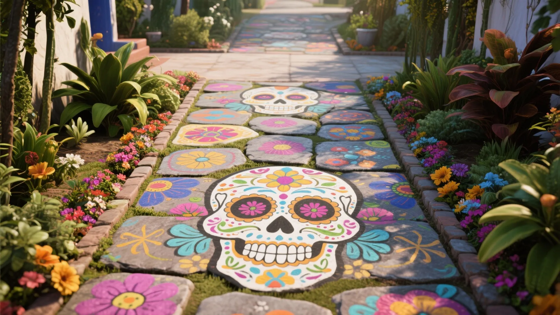 1. Painted Calaveras Pathway