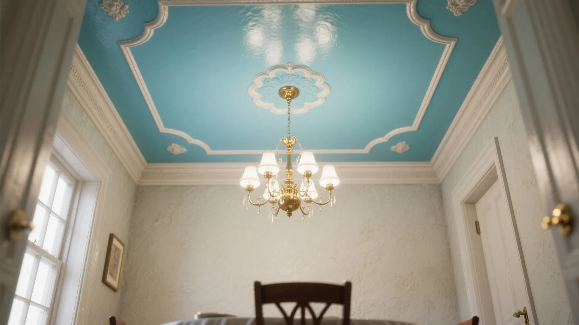 4. Painted Ceiling: The Fifth Wall