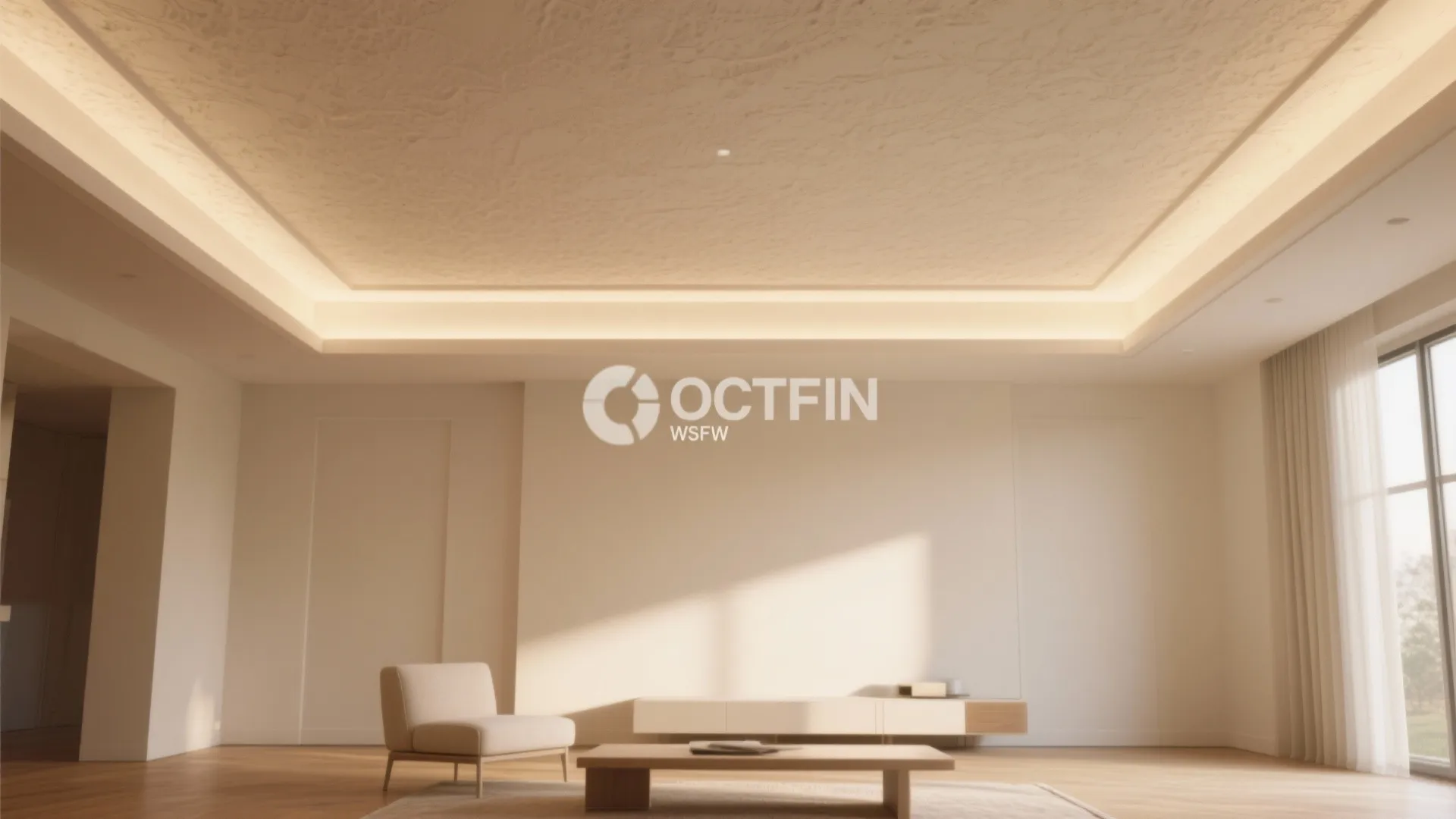 4. Paint the ceiling for perceived height and luxury