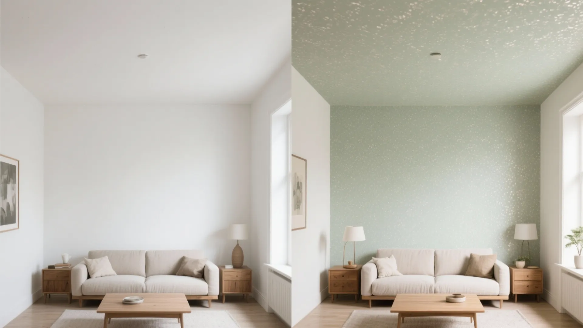 The Painted or Papered “Fifth Wall” (Color Brings the Room Up)