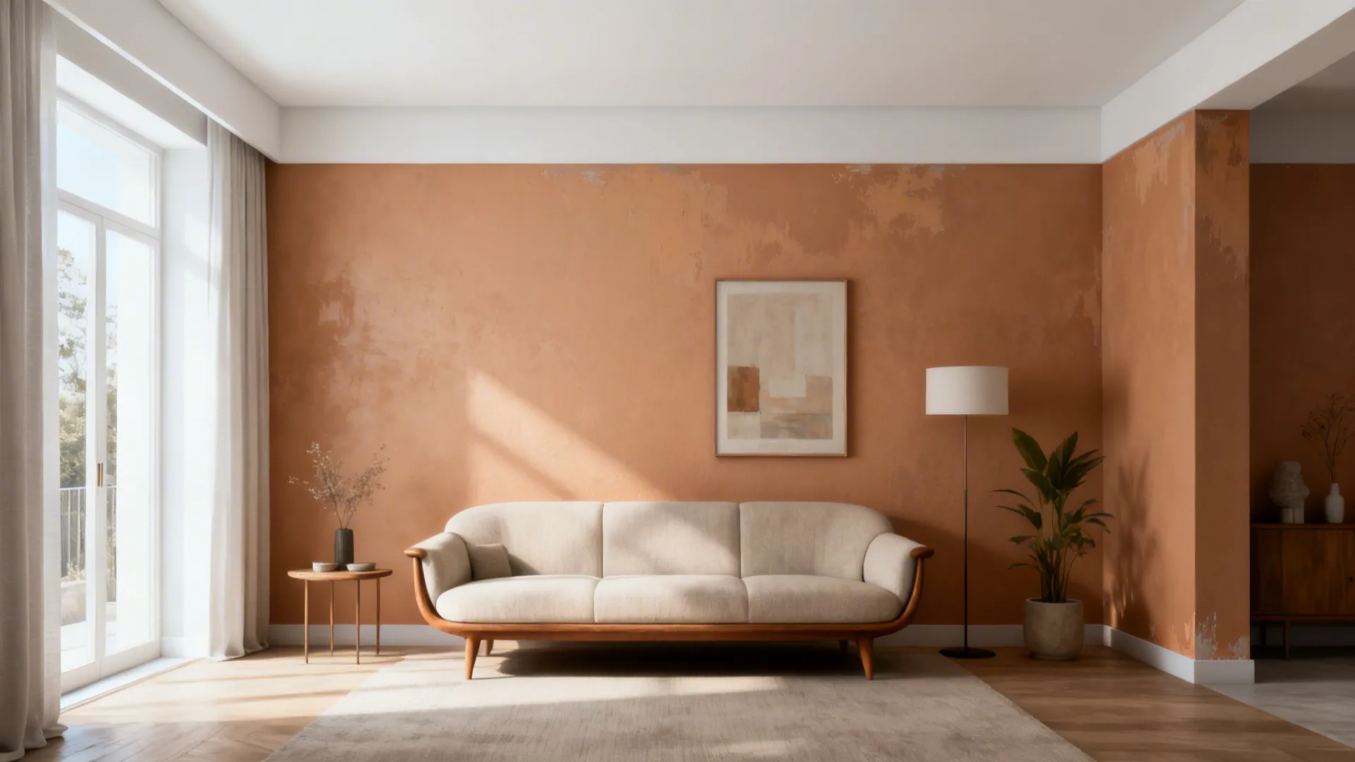 2. Painted Ceiling with Lighter Tone