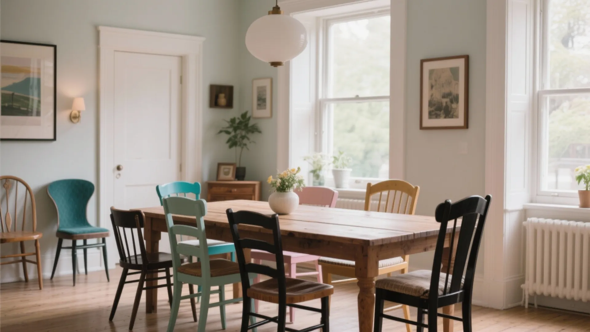 5 Painted Dining Chair Ideas