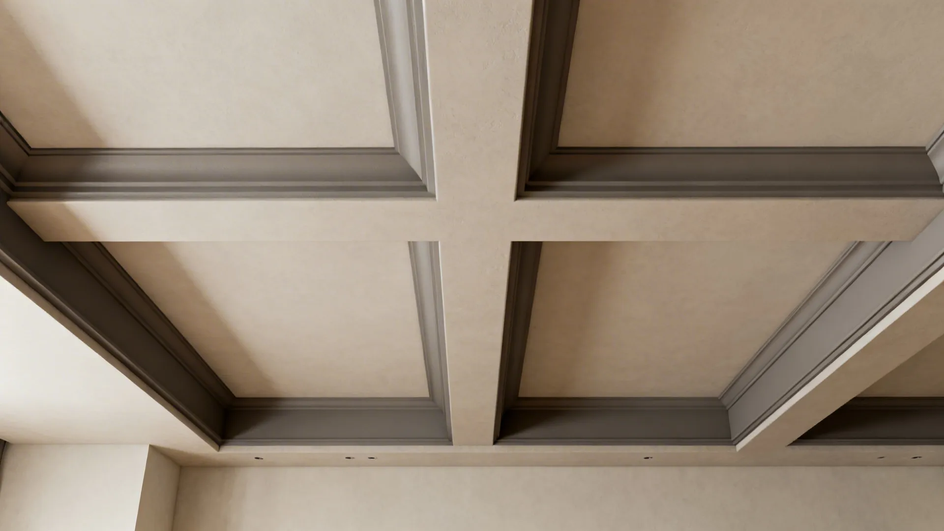 1. Painted Coffered Grids