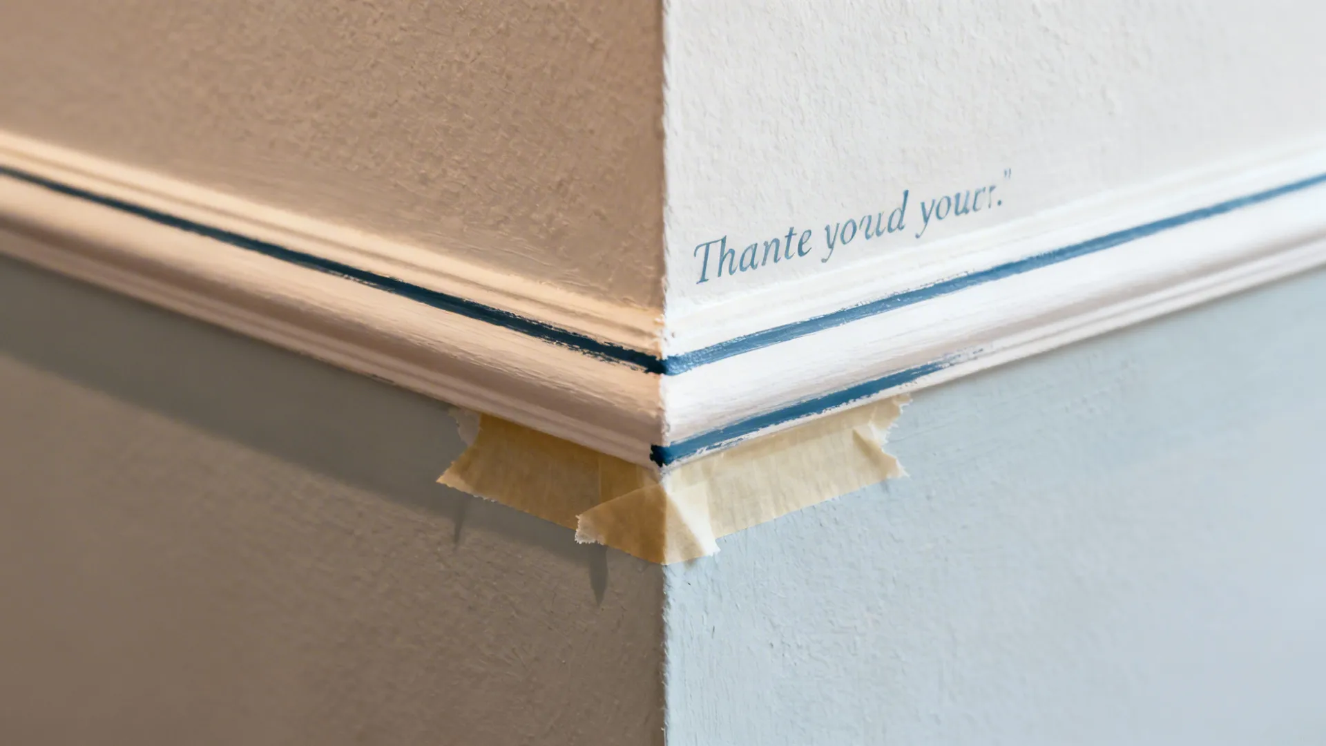 4) Hand-painted murals and typographic accents for impact