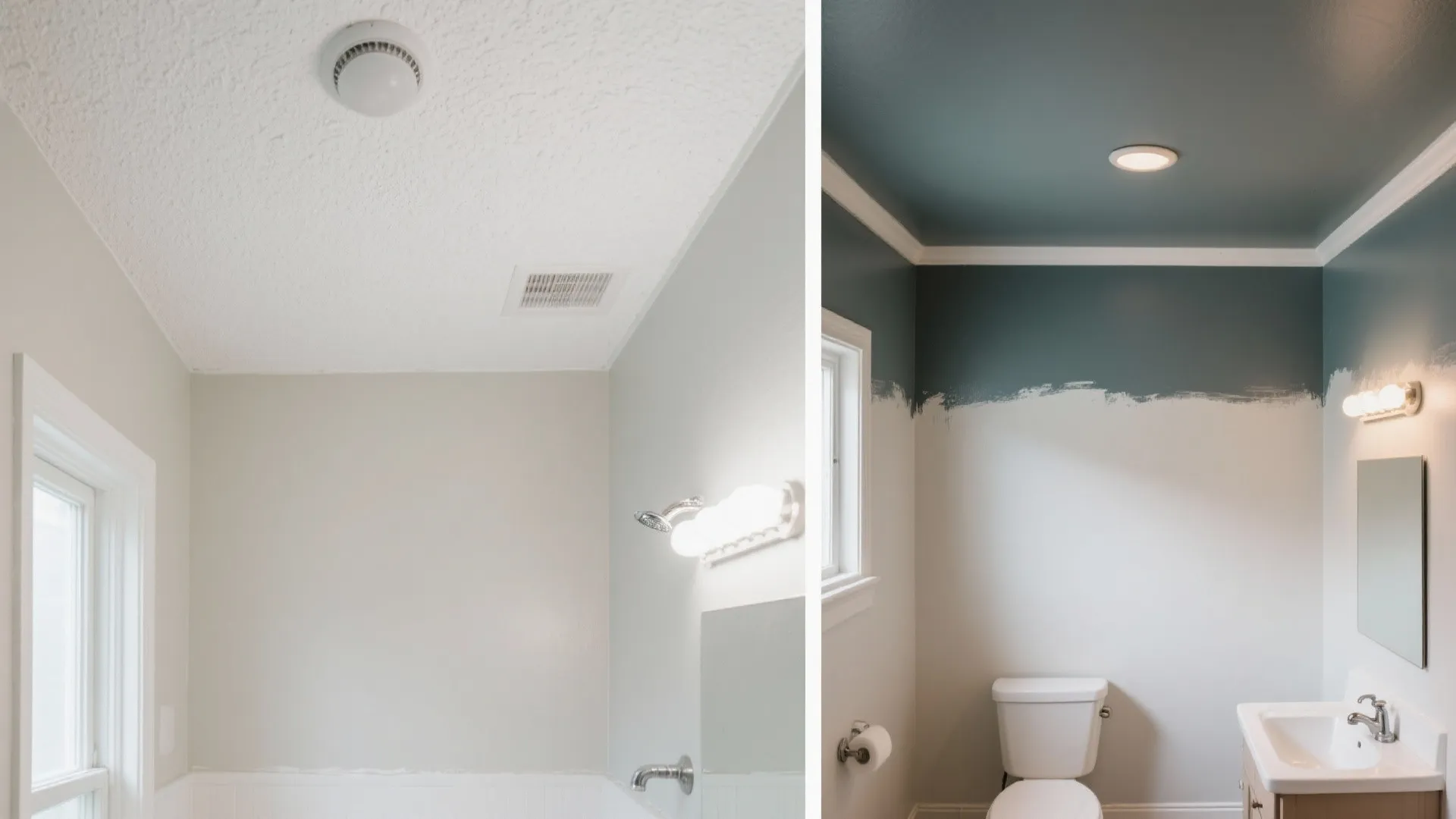 Paint the Fifth Wall: High-Contrast or Soft Monochrome