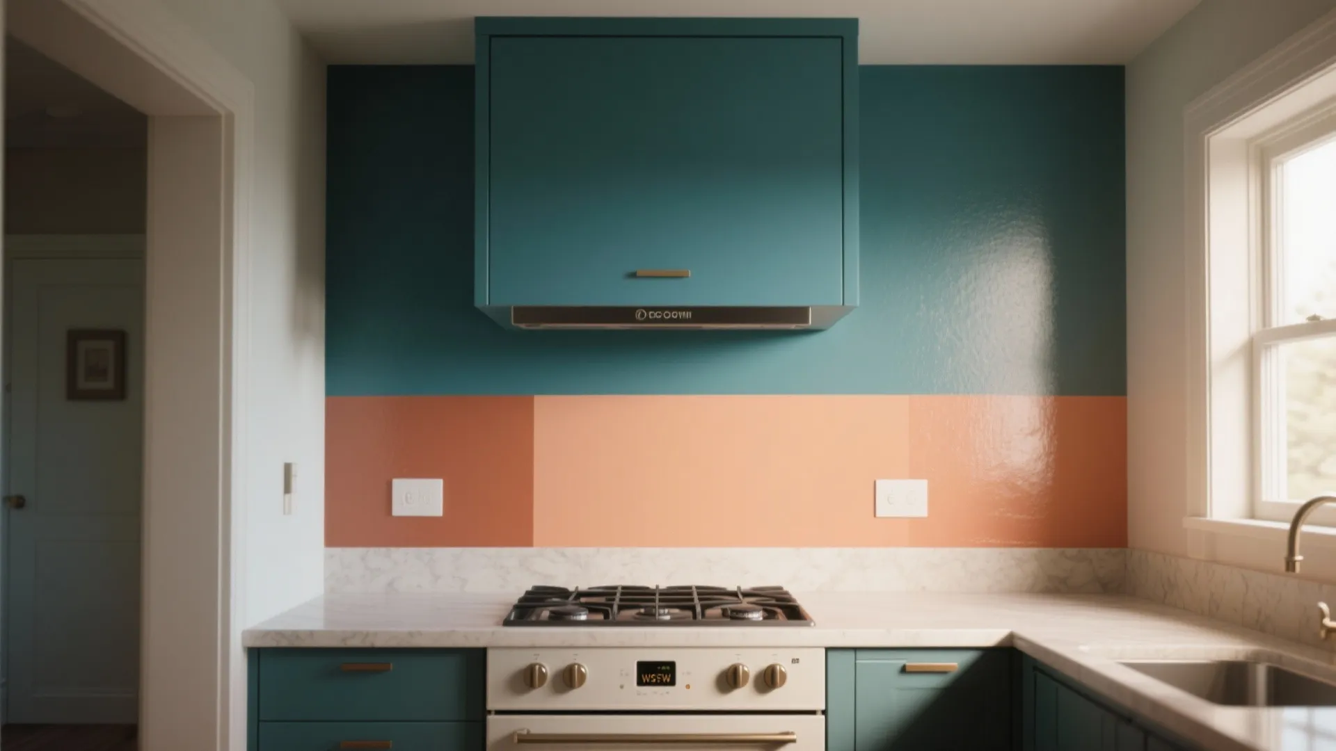 1. Painted focal wall