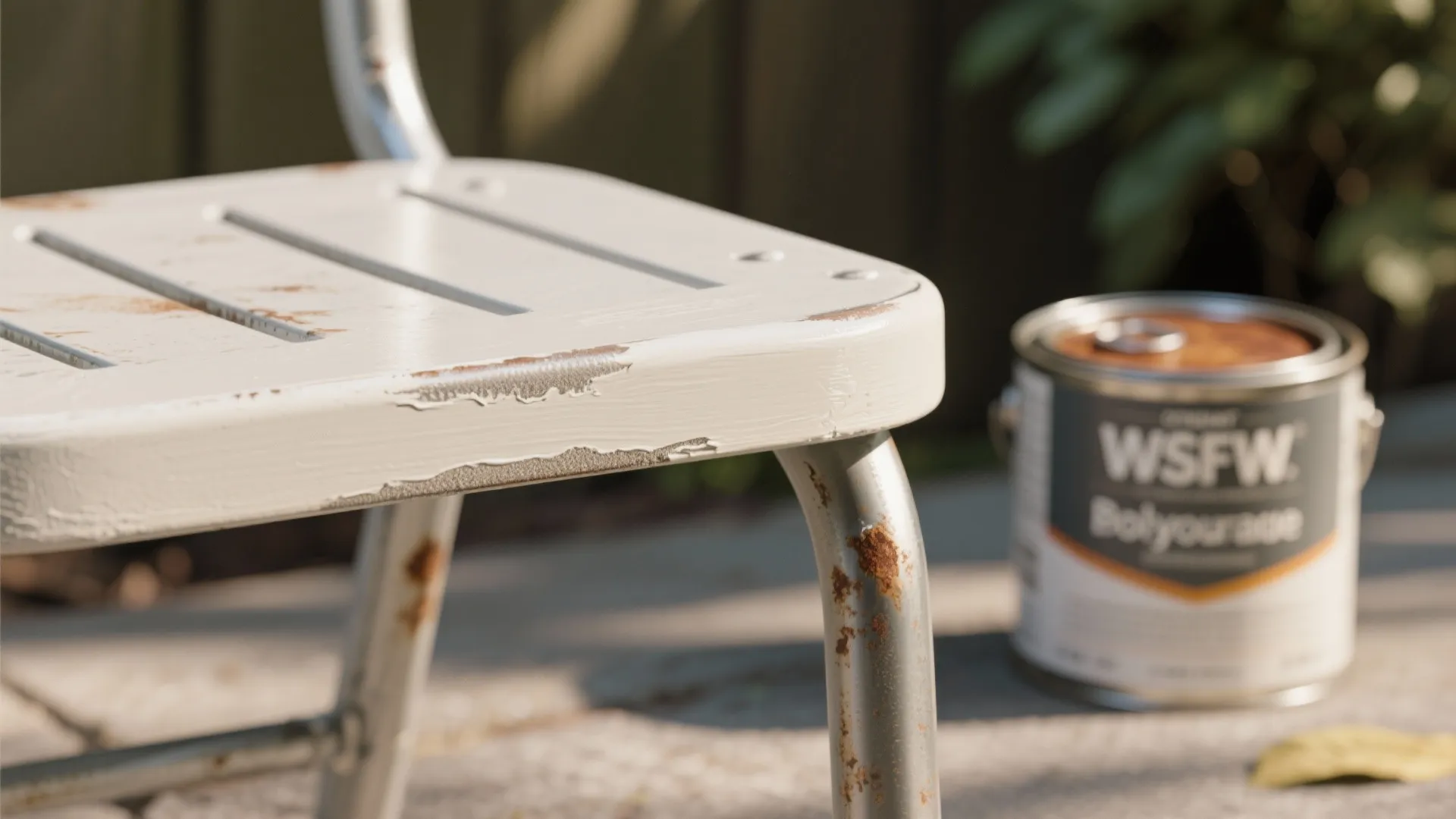 2. Painting Outdoor Furniture and Planters