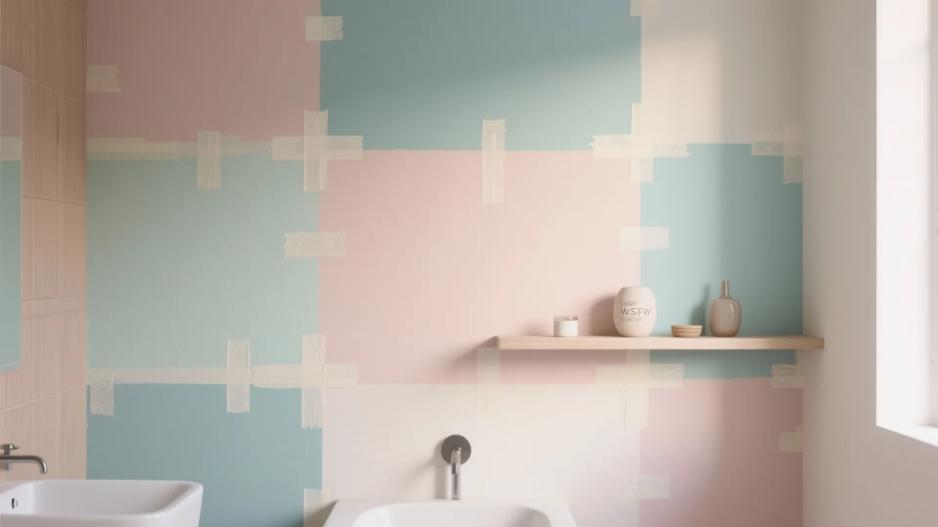 7. Painted Geometric Patterns