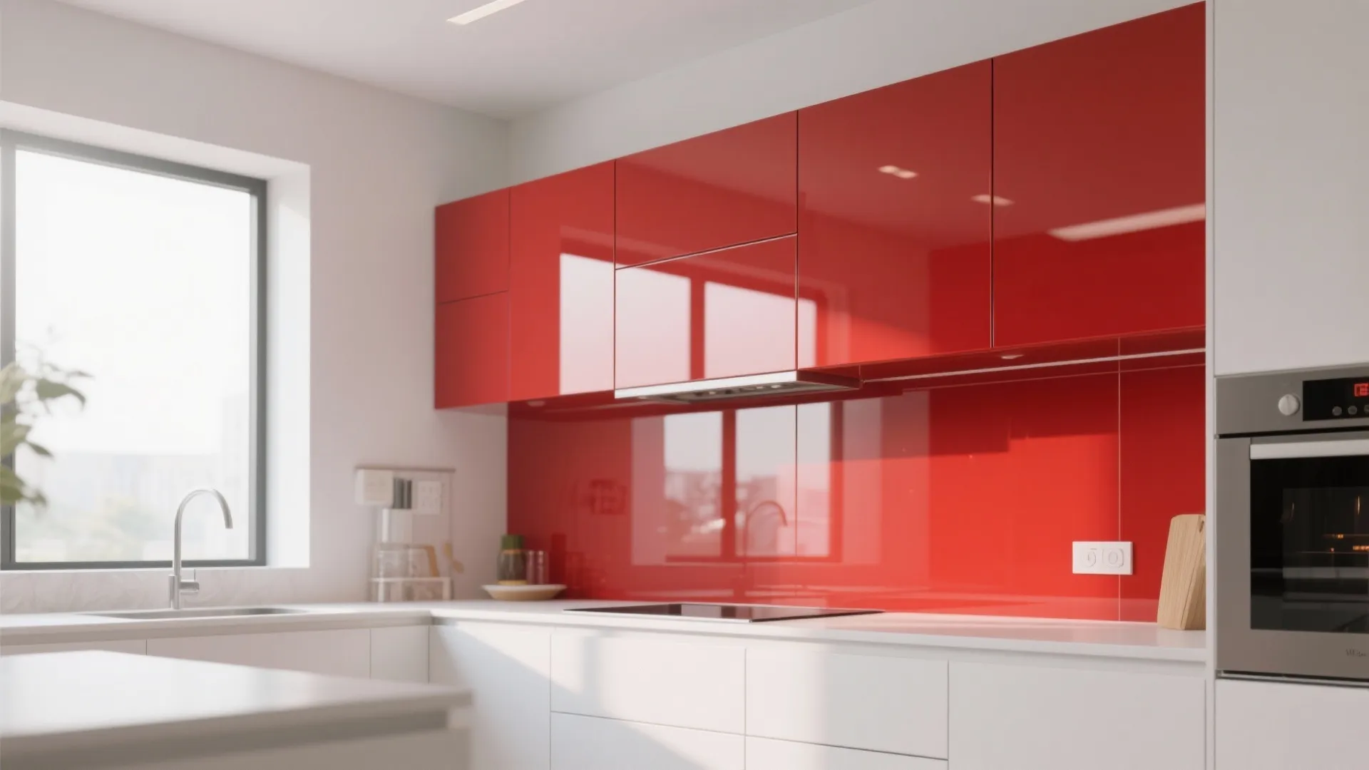 7. Painted Glass Panels