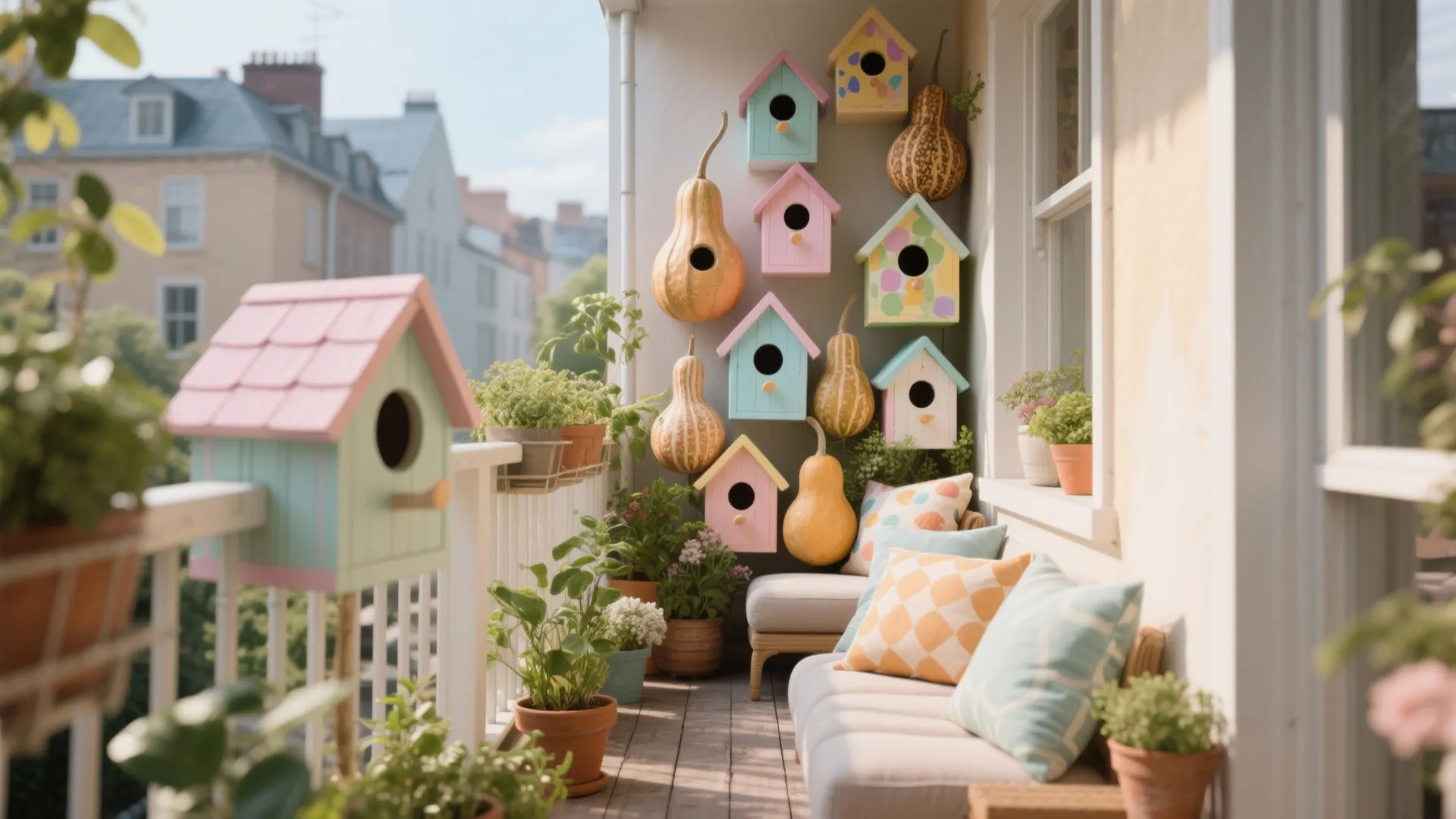 5 Painted Gourd Bird House Ideas: Creative, budget-friendly painted gourd bird houses to brighten small gardens and balconies