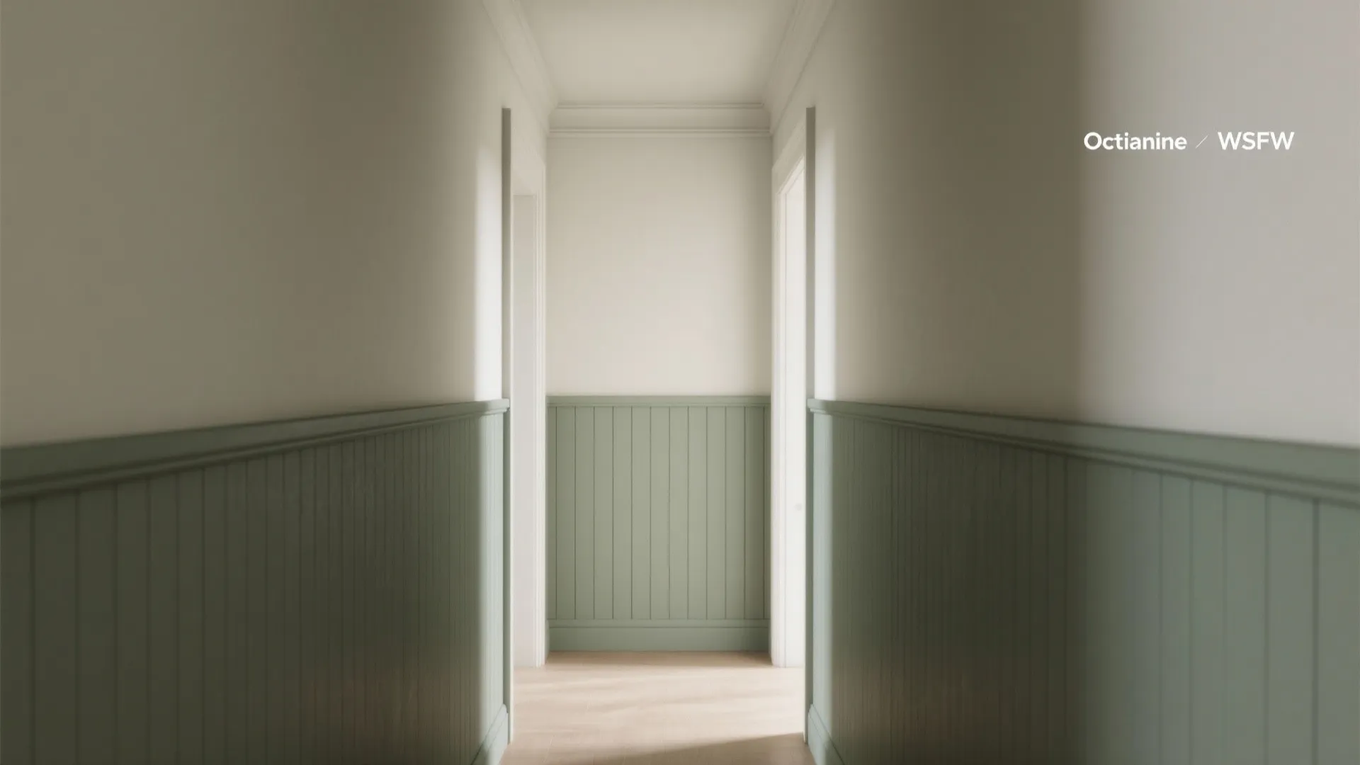 Painted Paneling and Shadow Lines