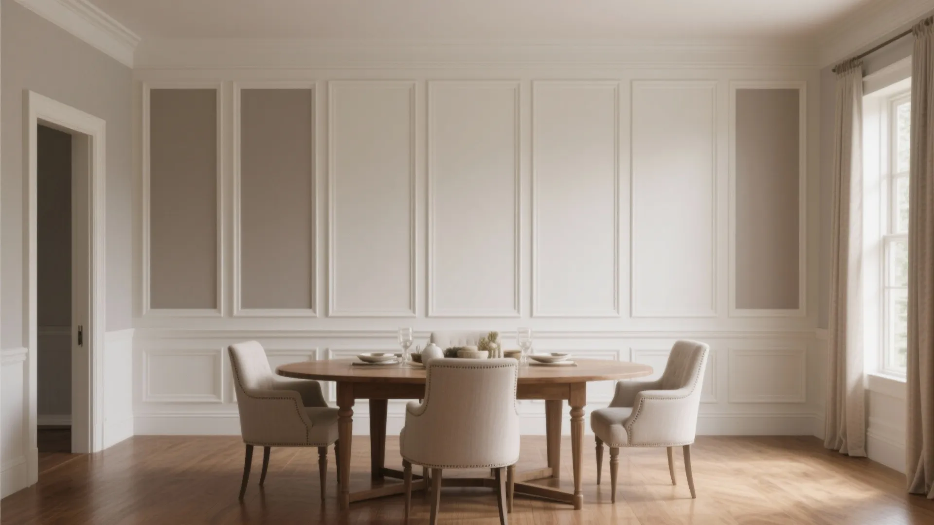 [Section: Inspiration 1] Painted Raised Panels for Timeless Elegance