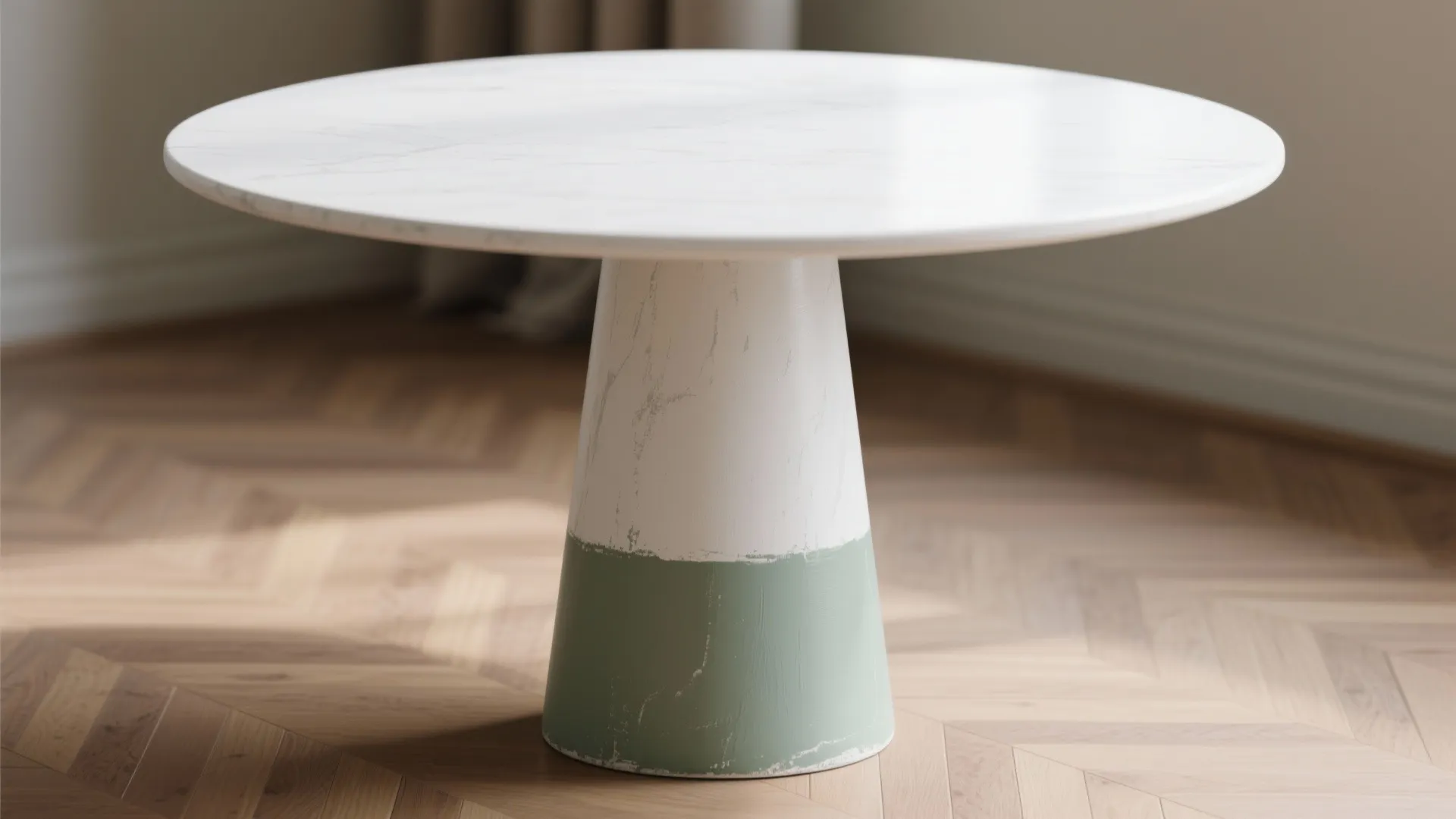 3. Turn the pedestal into a focal point with color