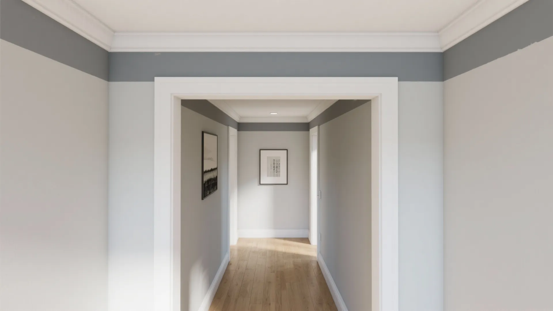 Painted Two-Tone Perimeter Band