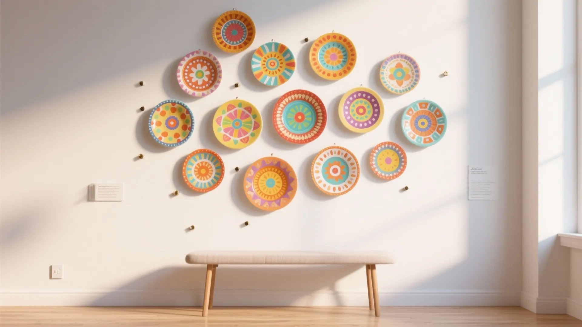 Painted Plate Cluster