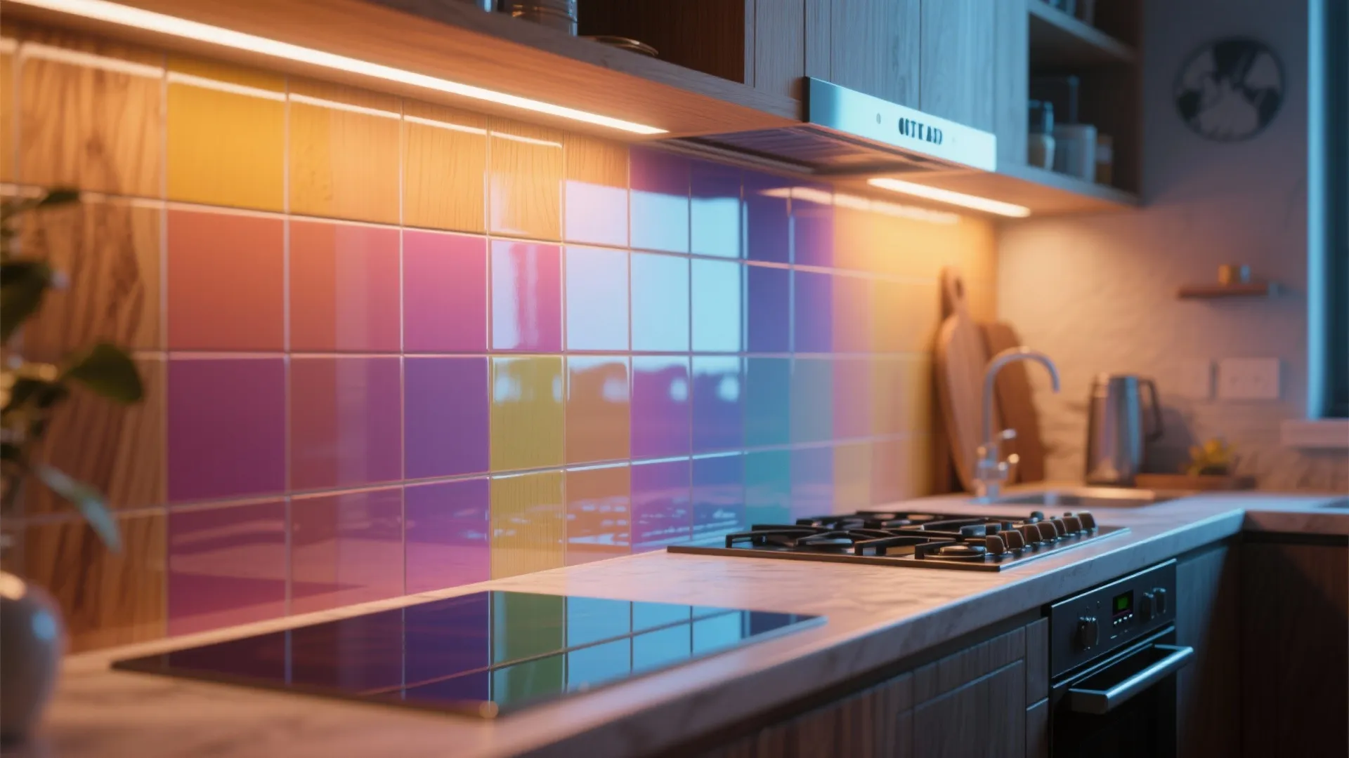 2. Painted Plywood Panels