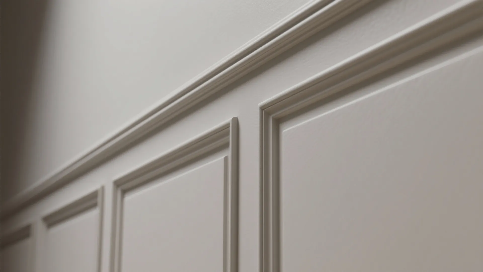 2. Painted Raised Panels for Subtle Texture