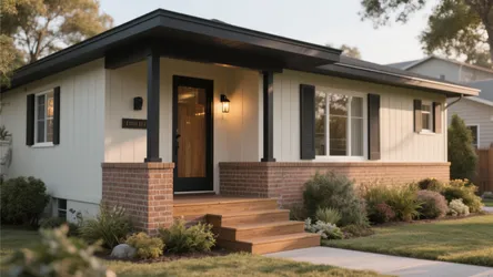 5 Painted Brick Ranch Style House Ideas