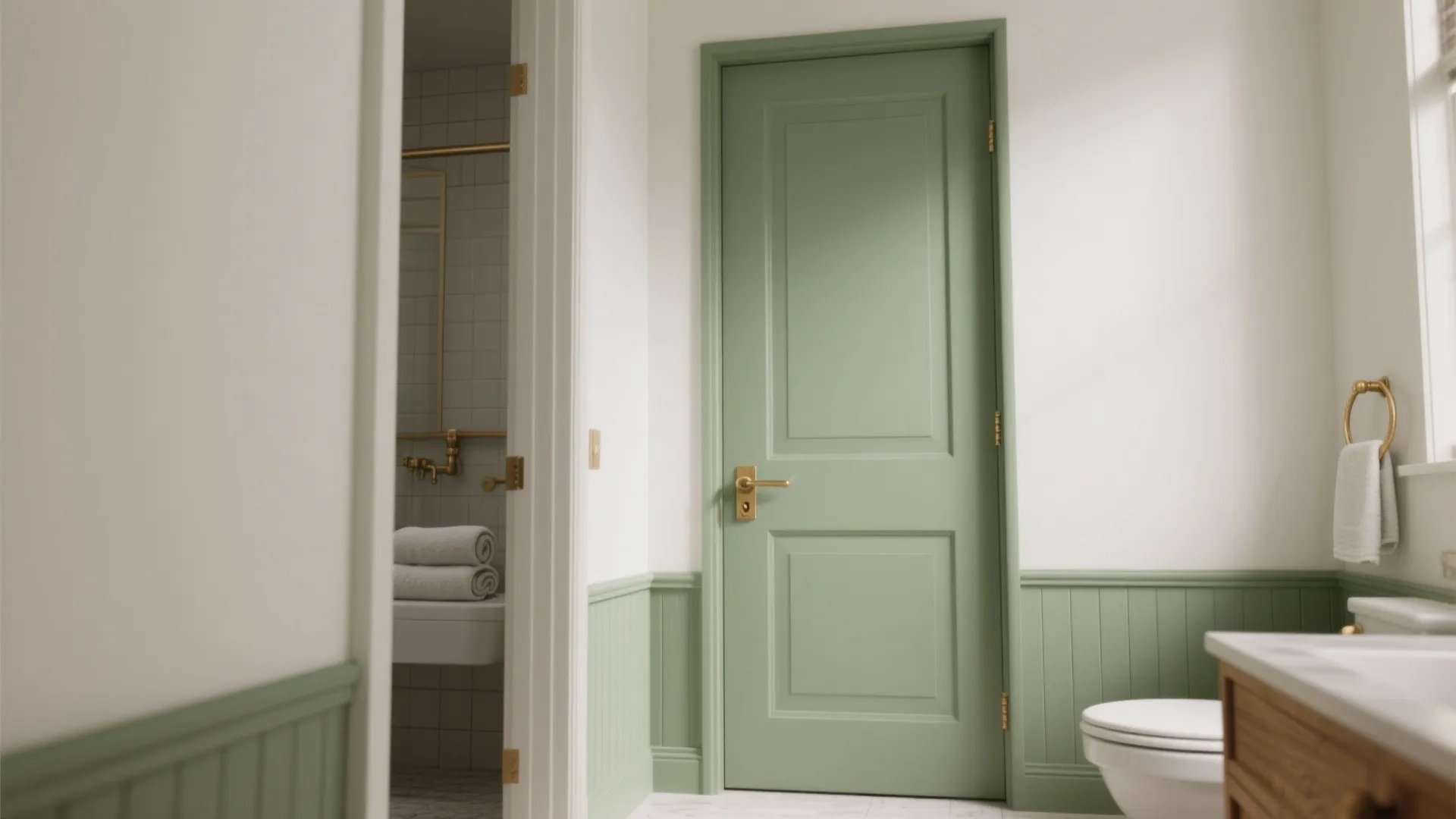 Painted Statement Door