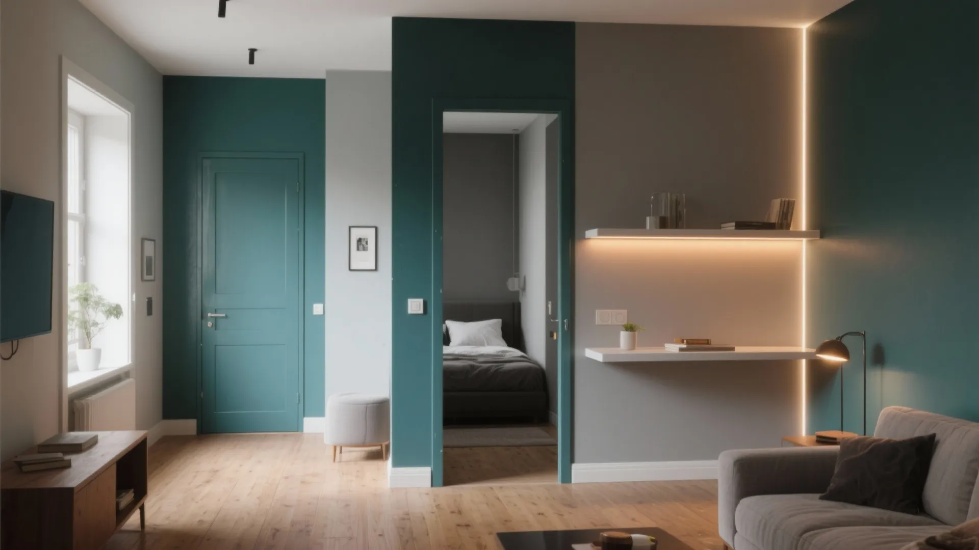 Painted House: 5 Small-Space Inspirations: How a splash of paint turned a cramped entry into a personality-packed home — five real-world ideas I swear by