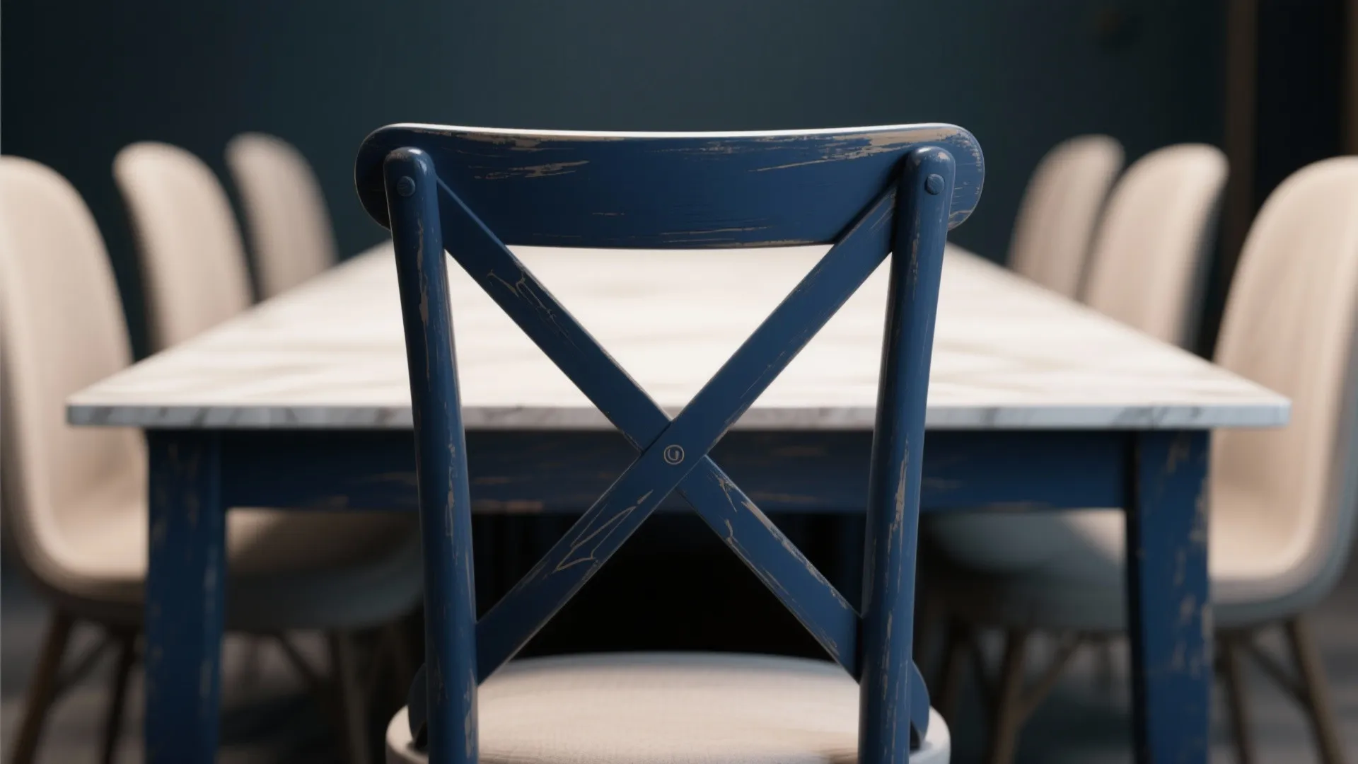 5. Painted Statement X-Back