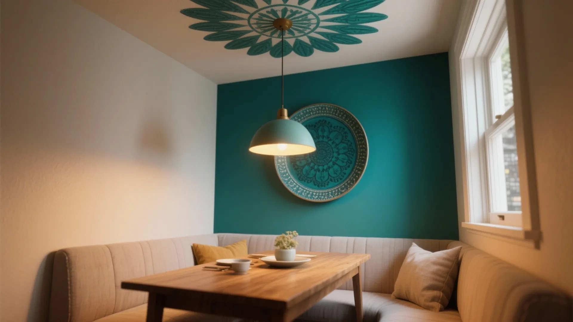 4. Painted Statement Plate