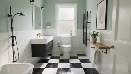 5 Creative Ways to Paint Bathroom Floor Tiles