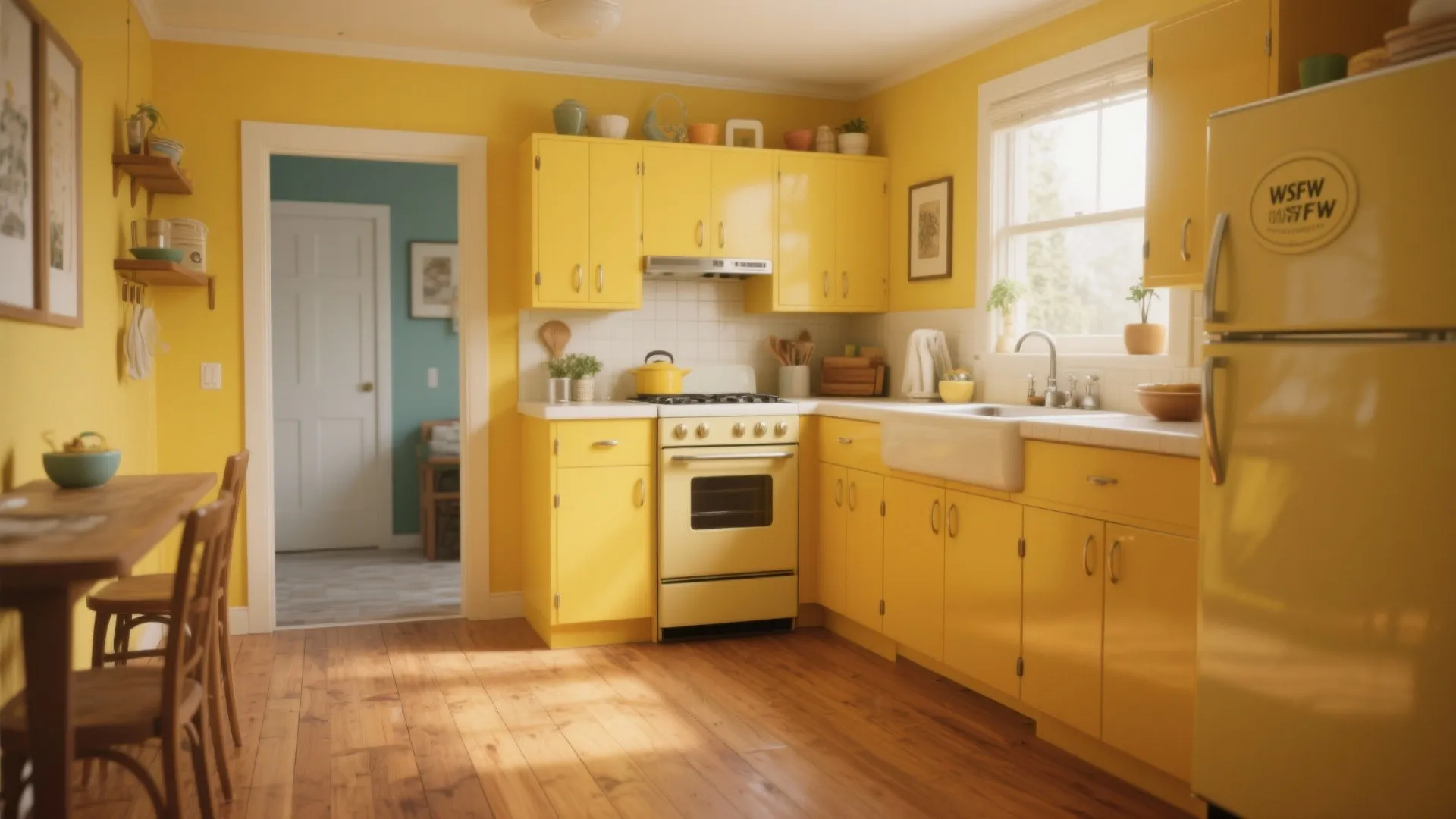 Tip 10: Painted Hardwood