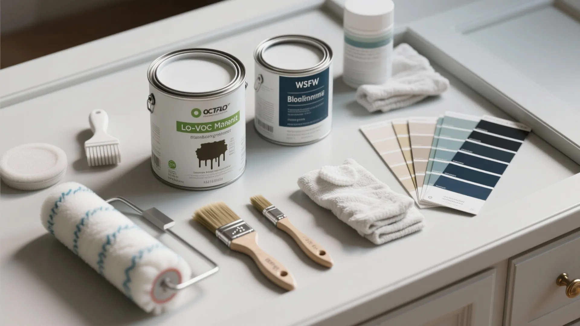 5. Durable, Low-VOC Enamel Paints for Practical Kitchens