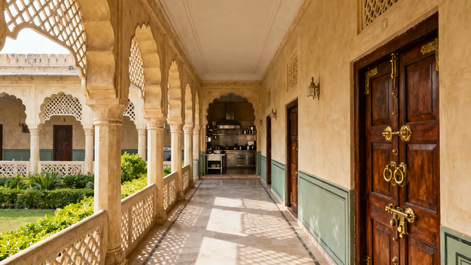 Who Designed the Jehangir (Jehanuma) Palace Kitchen?
