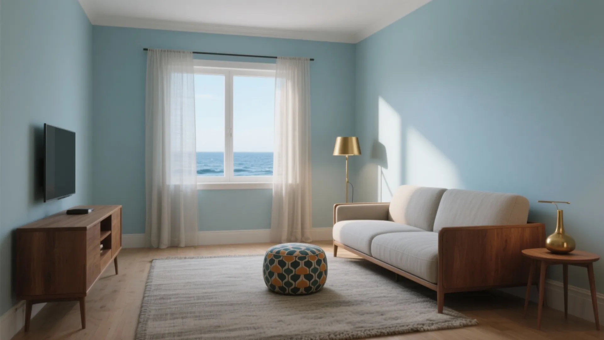 Pale Blue Paint Living Room: 5 Ideas: How I use pale blue to brighten, enlarge and style small living rooms — practical tips from a designer