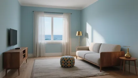 Pale Blue Paint Living Room: 5 Ideas