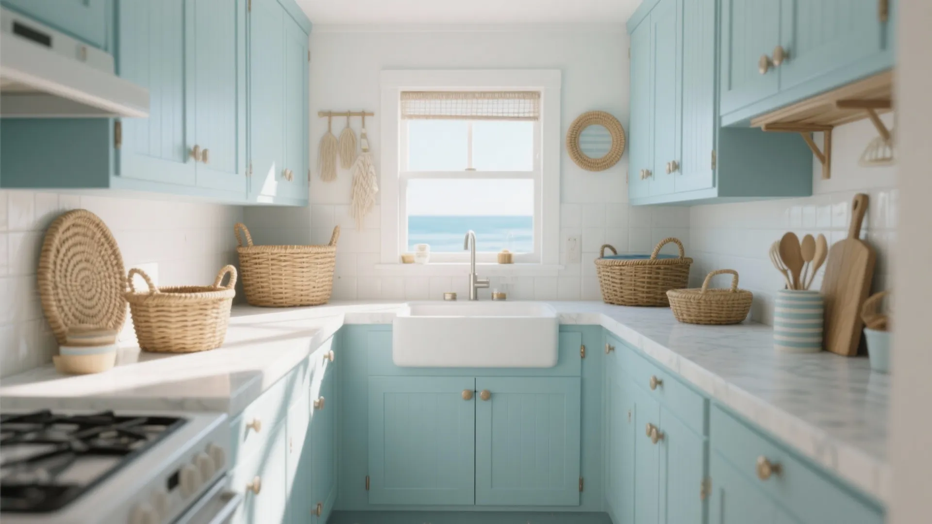 3. Pale Blue for an Airy Feel