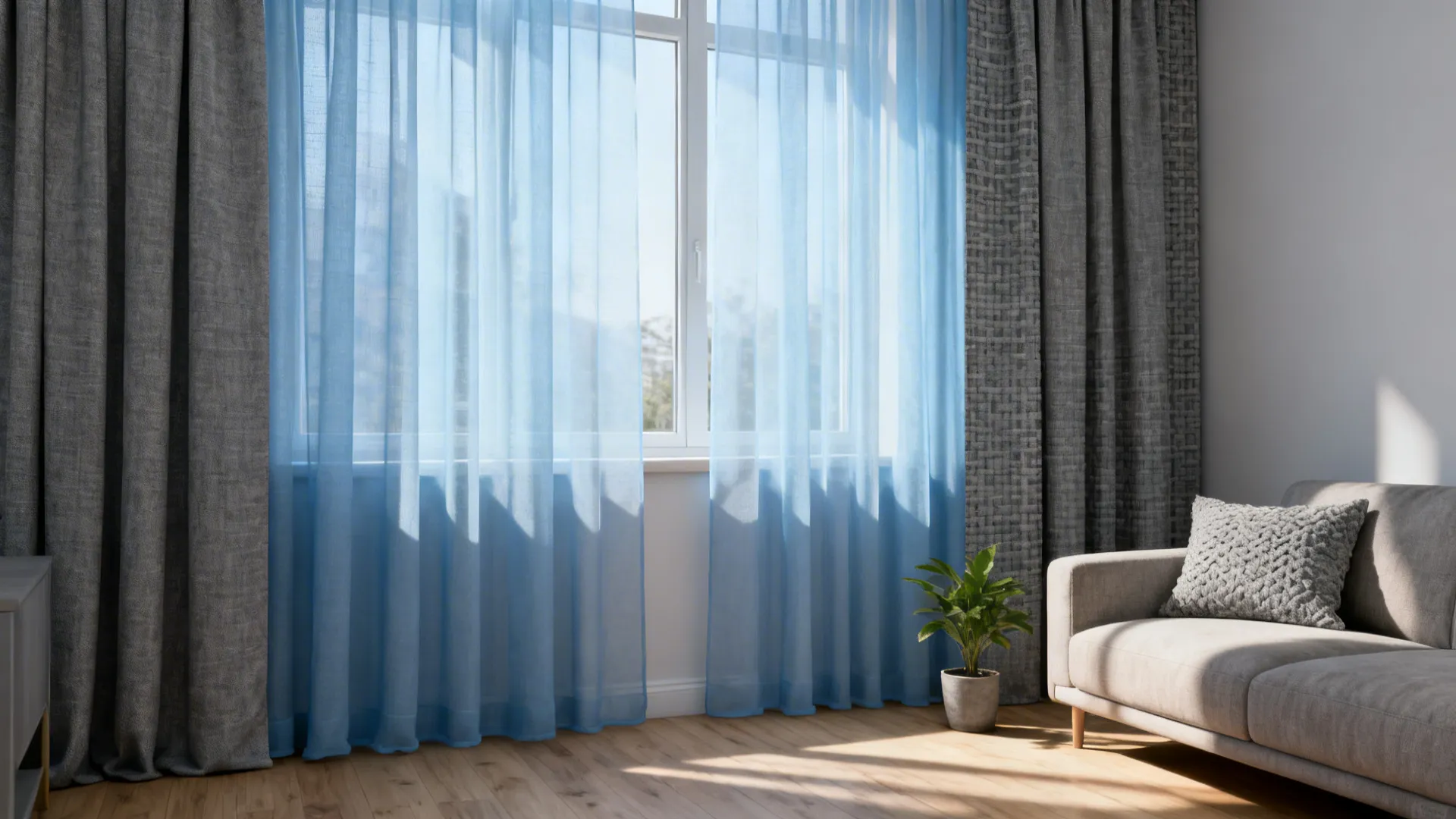 Blue & Grey Living Room Curtains: 5 Inspo Ideas