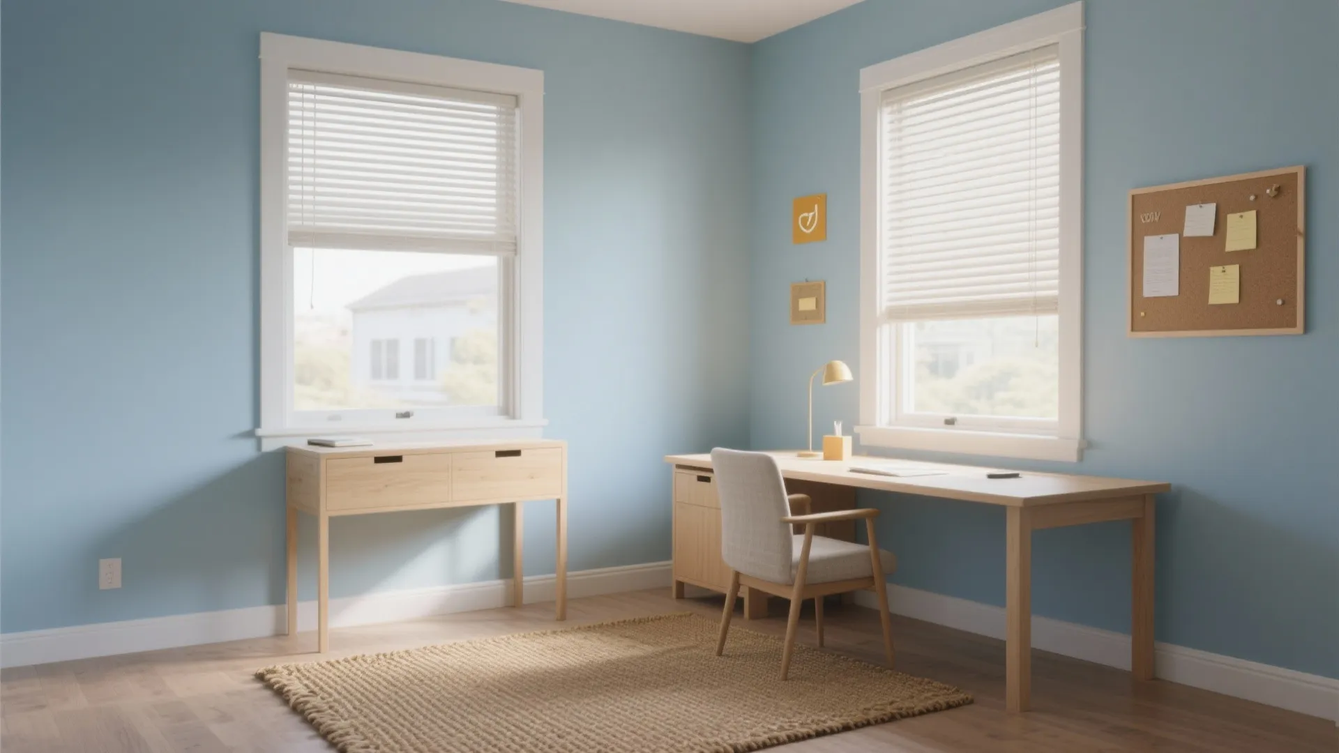 Pale Blue with Natural Textures: Cool Focus