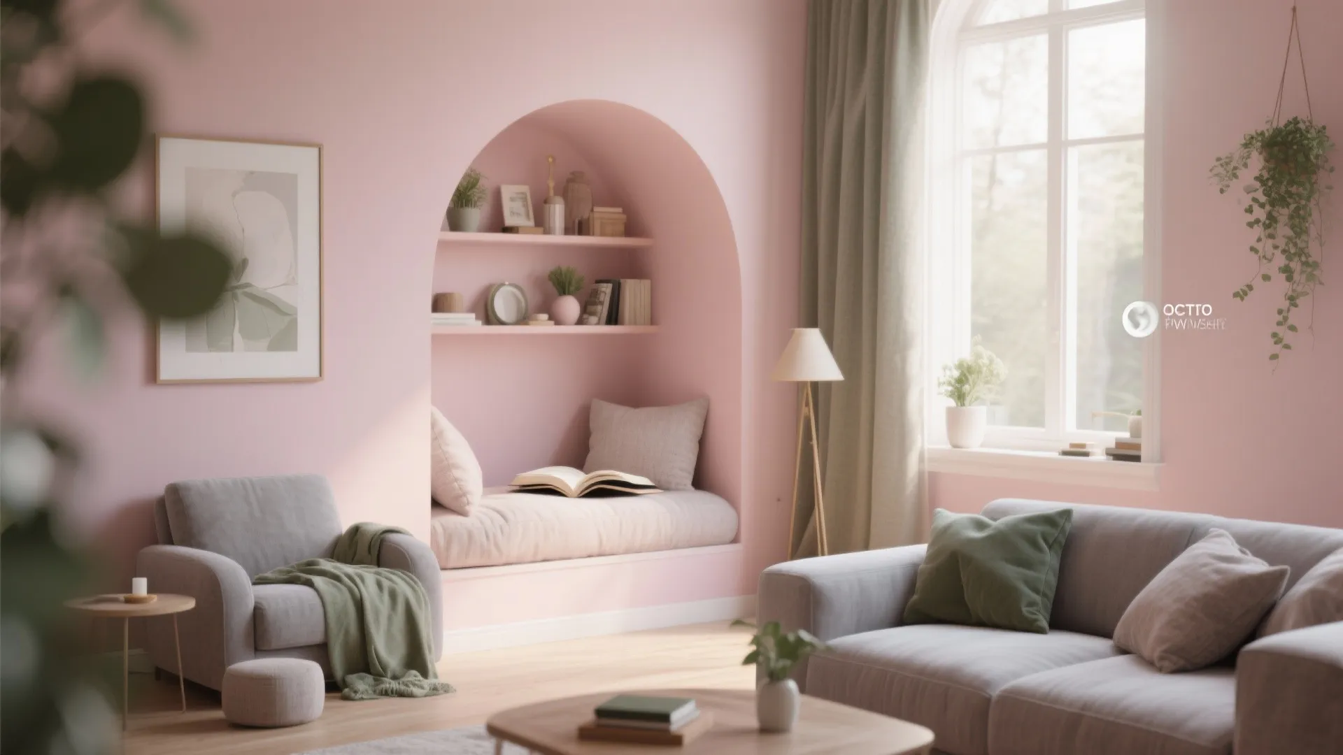 7. Pale Blush Elegance