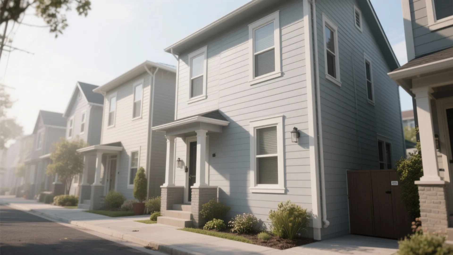 4. Pale Dove Grey for Small Homes