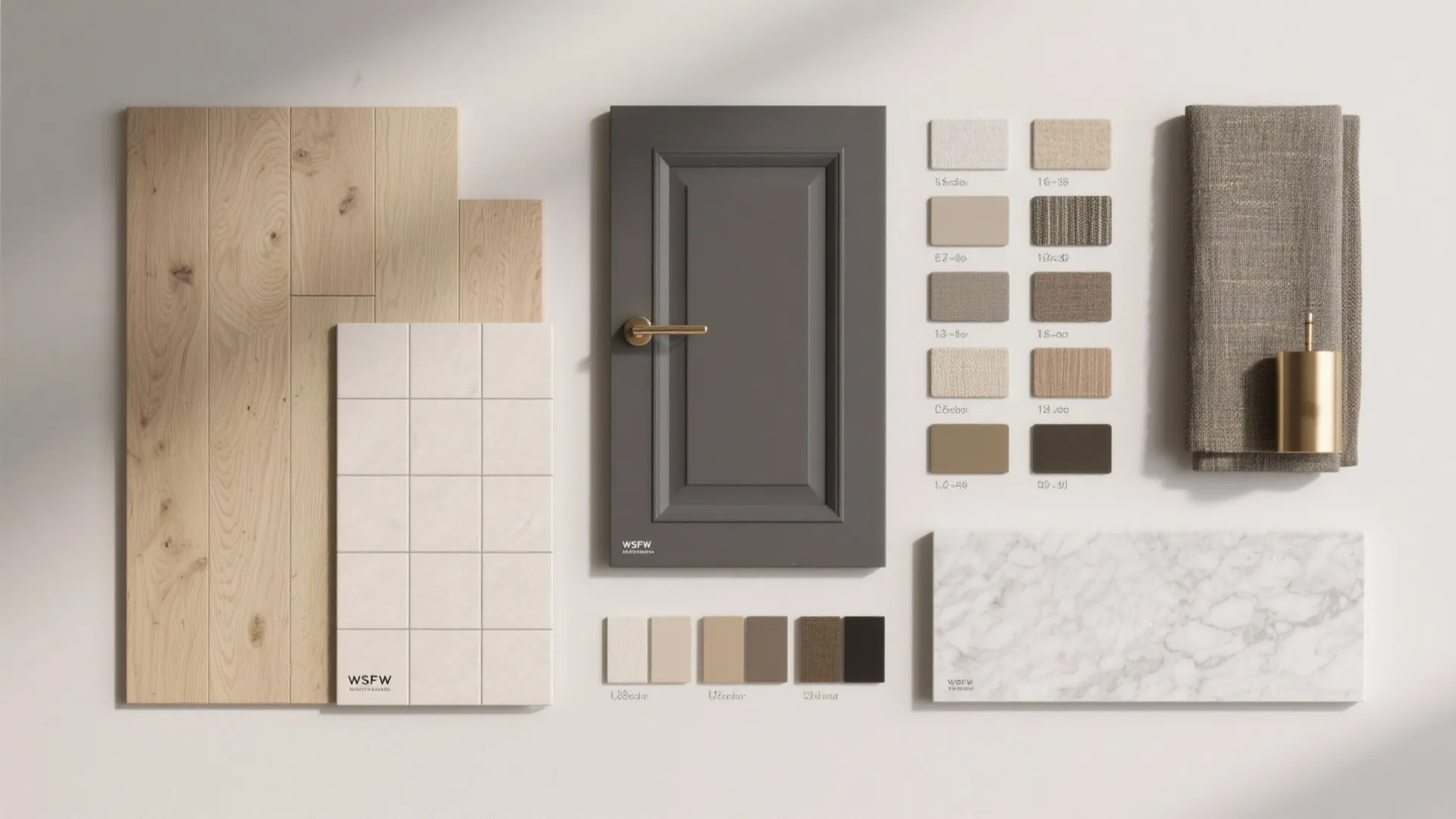 Idea 5: Soft Contrast — Dark Grey Cabinets with Pale Flooring